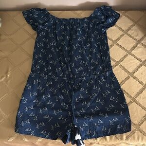 Vineyard Vines Off-the-Shoulder Romper